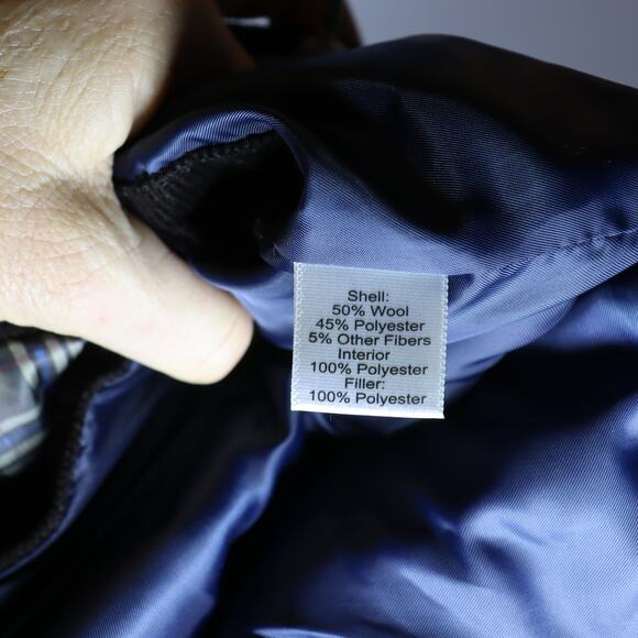 Jos. A. Bank Reserve Quilted Wool Blend Vest Men’s Large - Picture 4 of 4